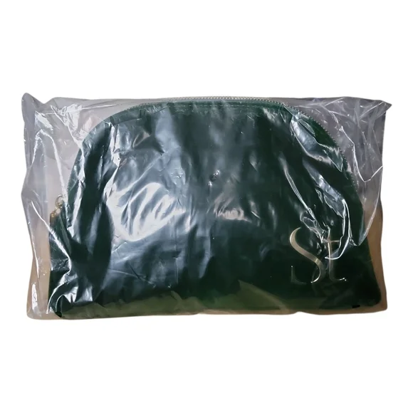 2024 Seint Green Velvet Limited Edition Makeup Bag - Picture 4 of 5